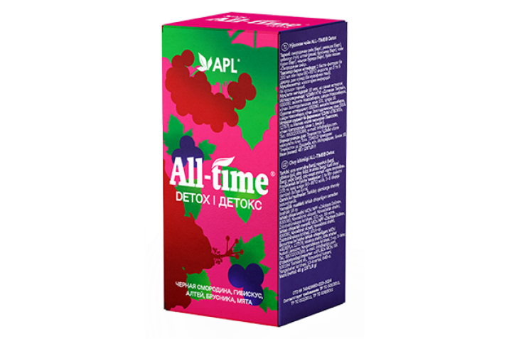 ALL-TIME ® Detox / Детокс (Системалык тазалануу) чай суусундугу